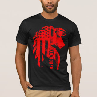 T-shirt Drapeau CHEVAL ROUGE