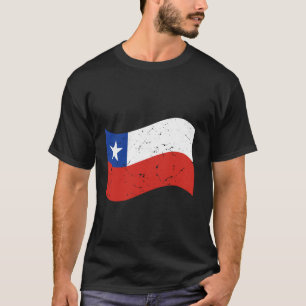 T-shirt Drapeau Chili Drapeau Chilien Chilien