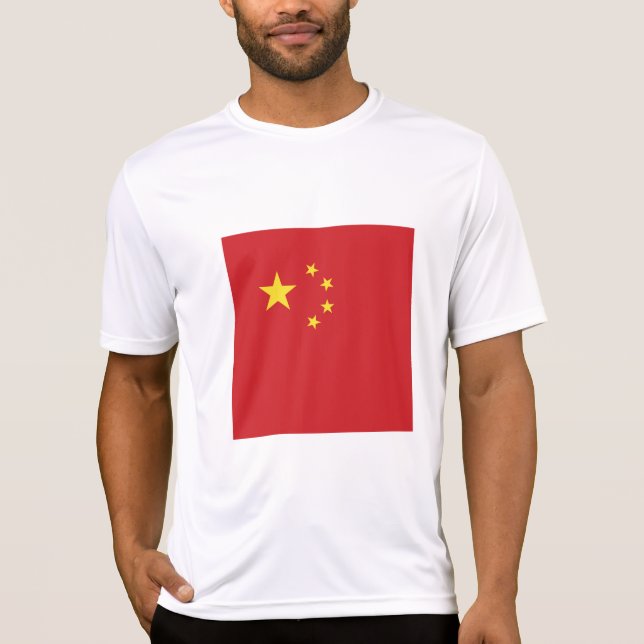 T-shirt Drapeau chinois (Devant)