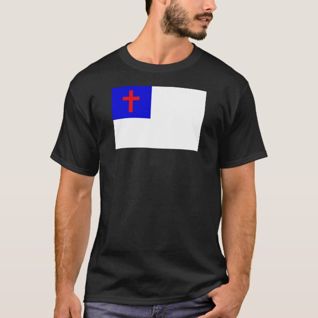 T-shirt Drapeau chrétien (Devant)