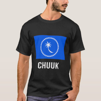 T-shirt Drapeau Chuuk Chuukese