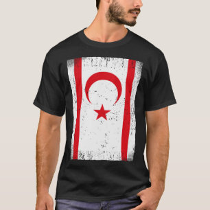 T-shirt Drapeau chypriote nord