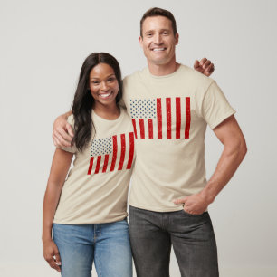 T-shirt Drapeau civil des États-Unis en temps de paix