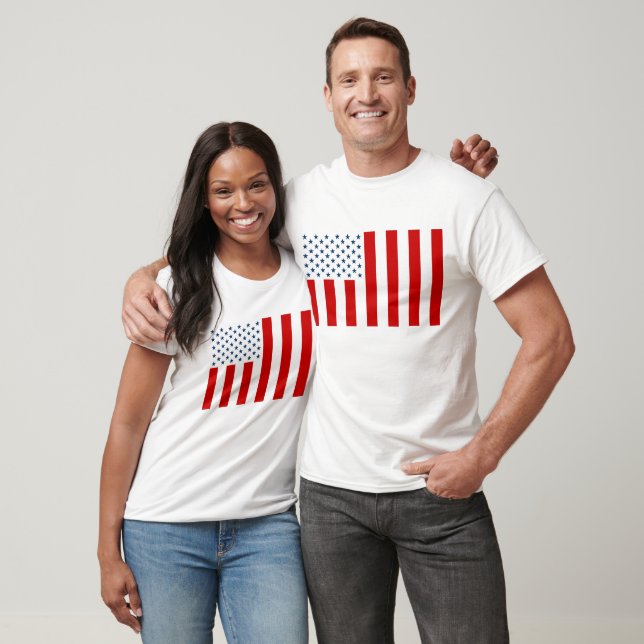 T-shirt Drapeau civil des États-Unis en temps de paix (Unisexe)
