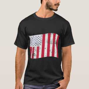 T-shirt Drapeau civil des États-Unis Patriot américain en 