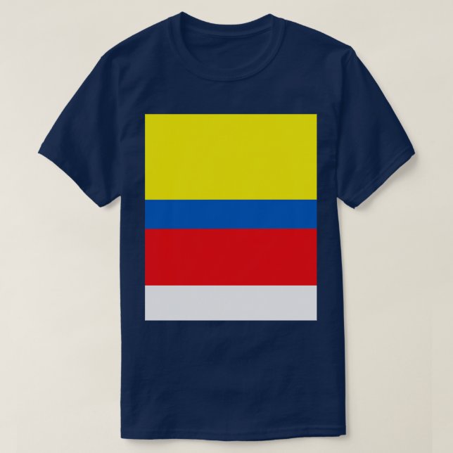 T-shirt Drapeau Colombie (Design devant)
