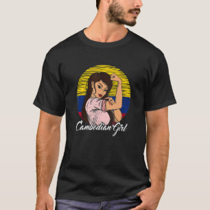 T-shirt Drapeau colombien Colombie Colombienne fille