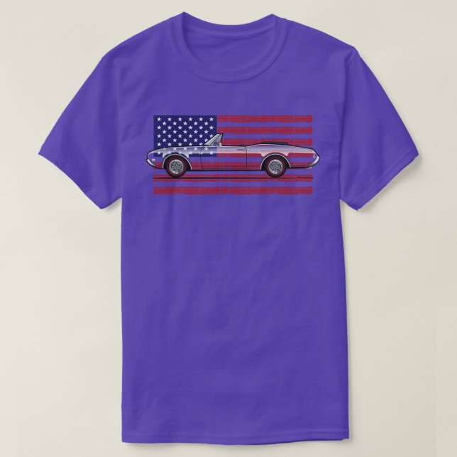 T-shirt Drapeau convertible (Design devant)