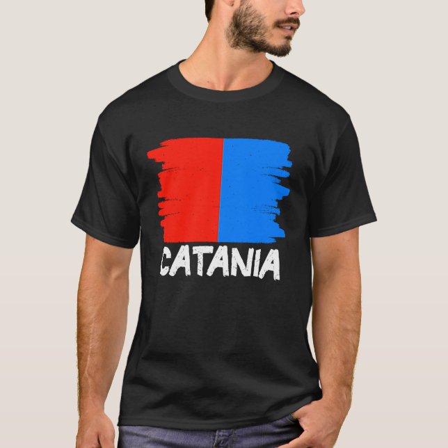 T-shirt Drapeau Cool Catania (Devant)