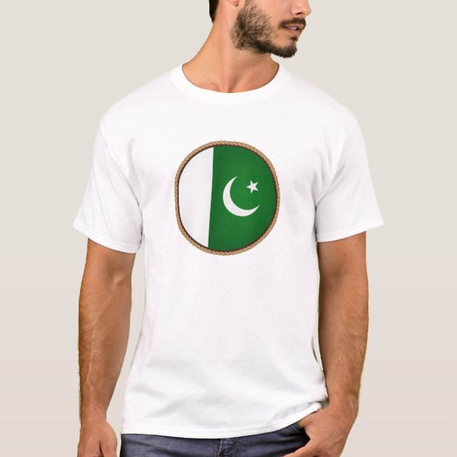 T-shirt Drapeau cool du Pakistan (Devant)