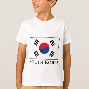 T-shirt Drapeau Corée du Sud (Corée du Sud)