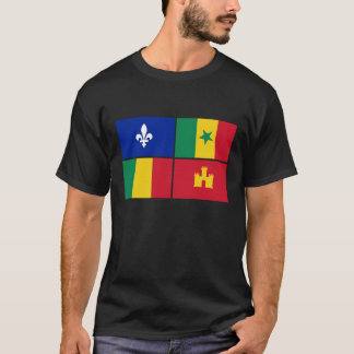 T-shirt Drapeau créole