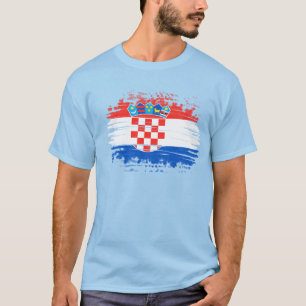 T-shirt Drapeau croate