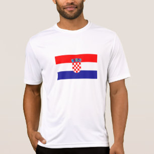 T-shirt Drapeau croate