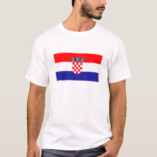 T-shirt Drapeau croate