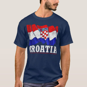 T-shirt Drapeau croate