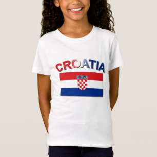 T-Shirt Drapeau croate 2