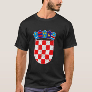 T-shirt Drapeau croate Hrvatska Croatie Pride