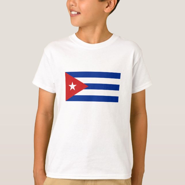 T-shirt Drapeau Cuba (Devant)