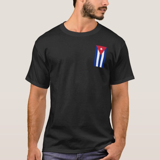 T-shirt Drapeau Cuba (Devant)