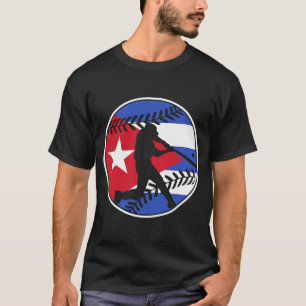 T-shirt Drapeau cubain Drapeau Drapeau de baseball Drapeau