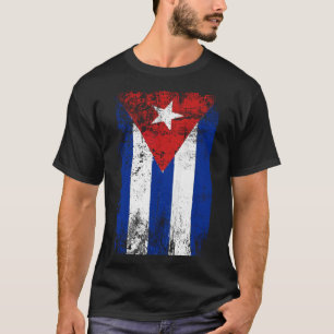 T-shirt Drapeau cubain Révolution cubaine Fierté cubaine V