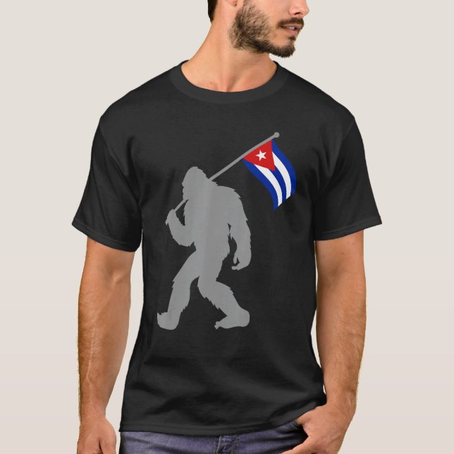 T-shirt Drapeau cubain sur Cuba (Devant)