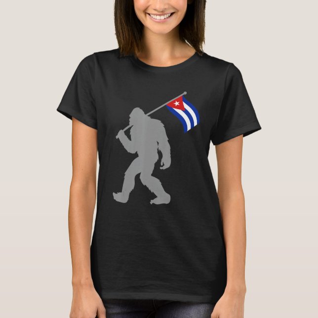 T-shirt Drapeau cubain sur Cuba (Devant)