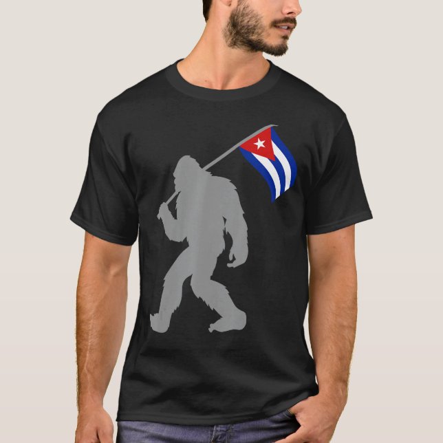 T-shirt Drapeau cubain sur Cuba (Devant)