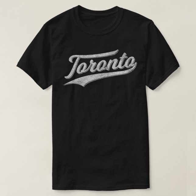 T-SHIRT DRAPEAU CURSIF DU SCRIPT DE BASEBALL SPORTIF DE TO (Design devant)