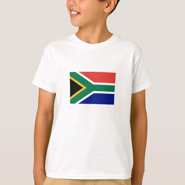 T-shirt Drapeau d'Afrique du Sud (Devant)