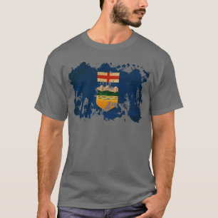 T-shirt Drapeau d'Alberta