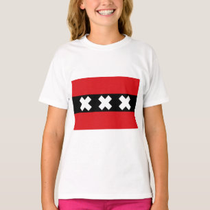 T-shirt Drapeau d'Amsterdam