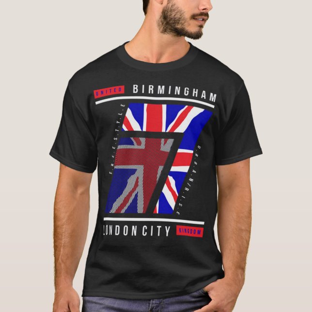 T-shirt Drapeau d'Angleterre (Devant)