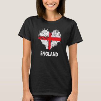 T-shirt Drapeau D'Angleterre Pour Enfants Et Expatriés Ang