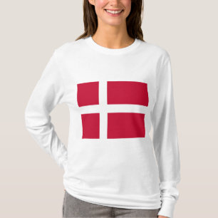 T-shirt Drapeau danois