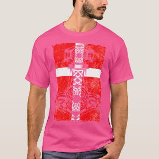 T-shirt Drapeau danois Mjlnir