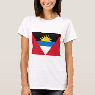 T-shirt Drapeau d'Antigua-et-Barbuda