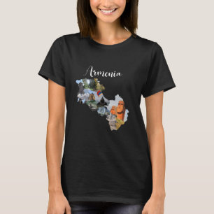 T-shirt Drapeau d'Arménie, vêtements arméniens, chemises d