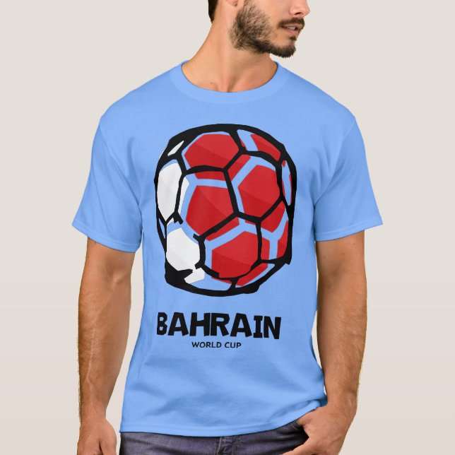 T-shirt Drapeau de Bahreïn (Devant)