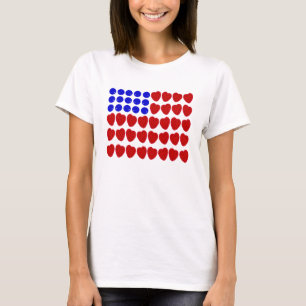 T-shirt Drapeau de baie