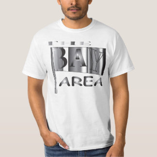 T-shirt DRAPEAU de BAIE (Oakland est Oakland du nord,