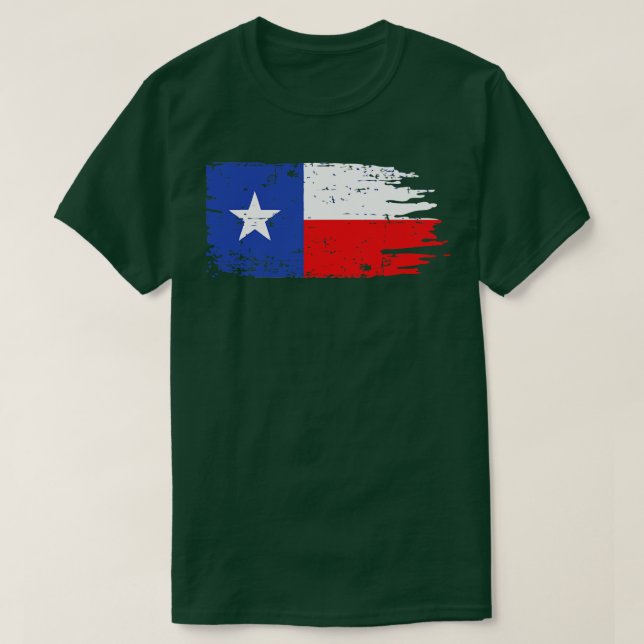 T-shirt Drapeau de bataille du Texas (Design devant)