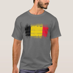 T-shirt Drapeau de Belgique