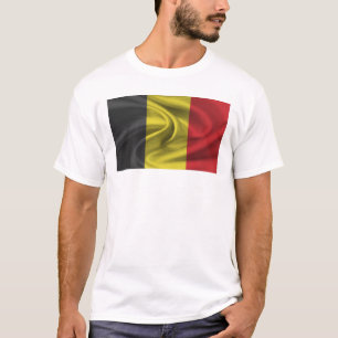 T-shirt Drapeau De Belgique