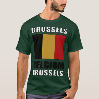 T-shirt Drapeau de Belgique