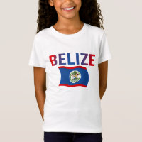 Drapeau de Belize - tricolore