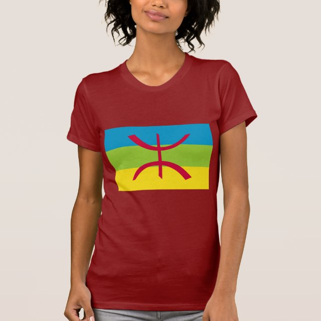 T-shirt Drapeau de Berber (Devant)