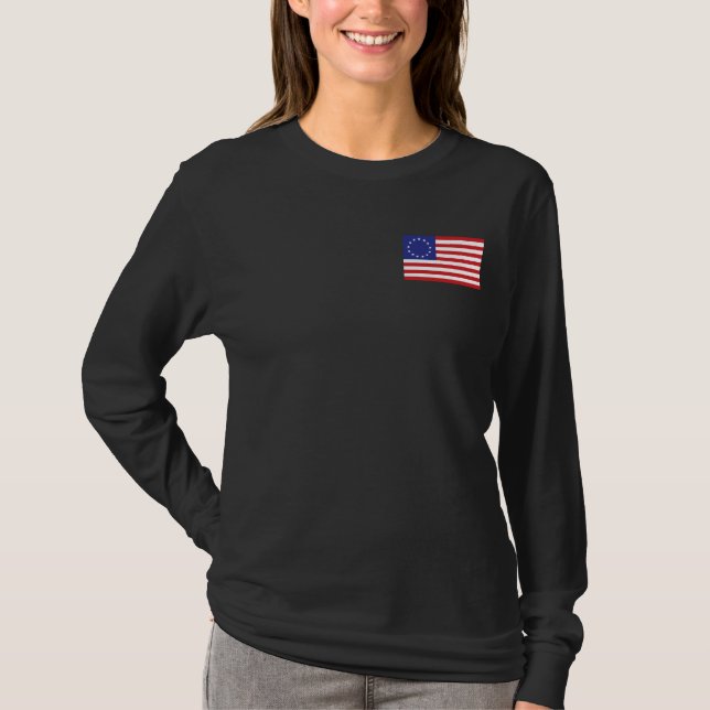 T-shirt Drapeau de Betsy Ross (Devant)