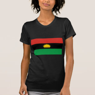 T-shirt Drapeau de Biafra (Bịafra)